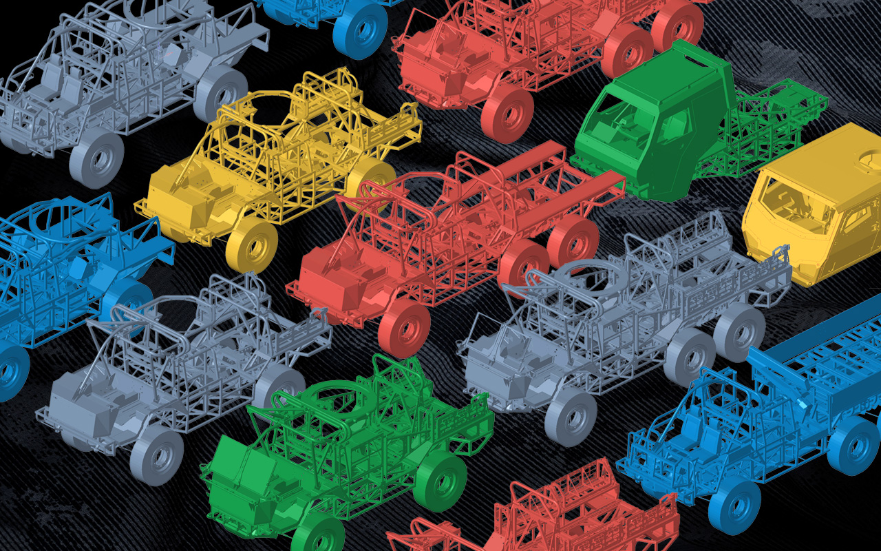 Vehicle design concepts for simulation-led design exploration